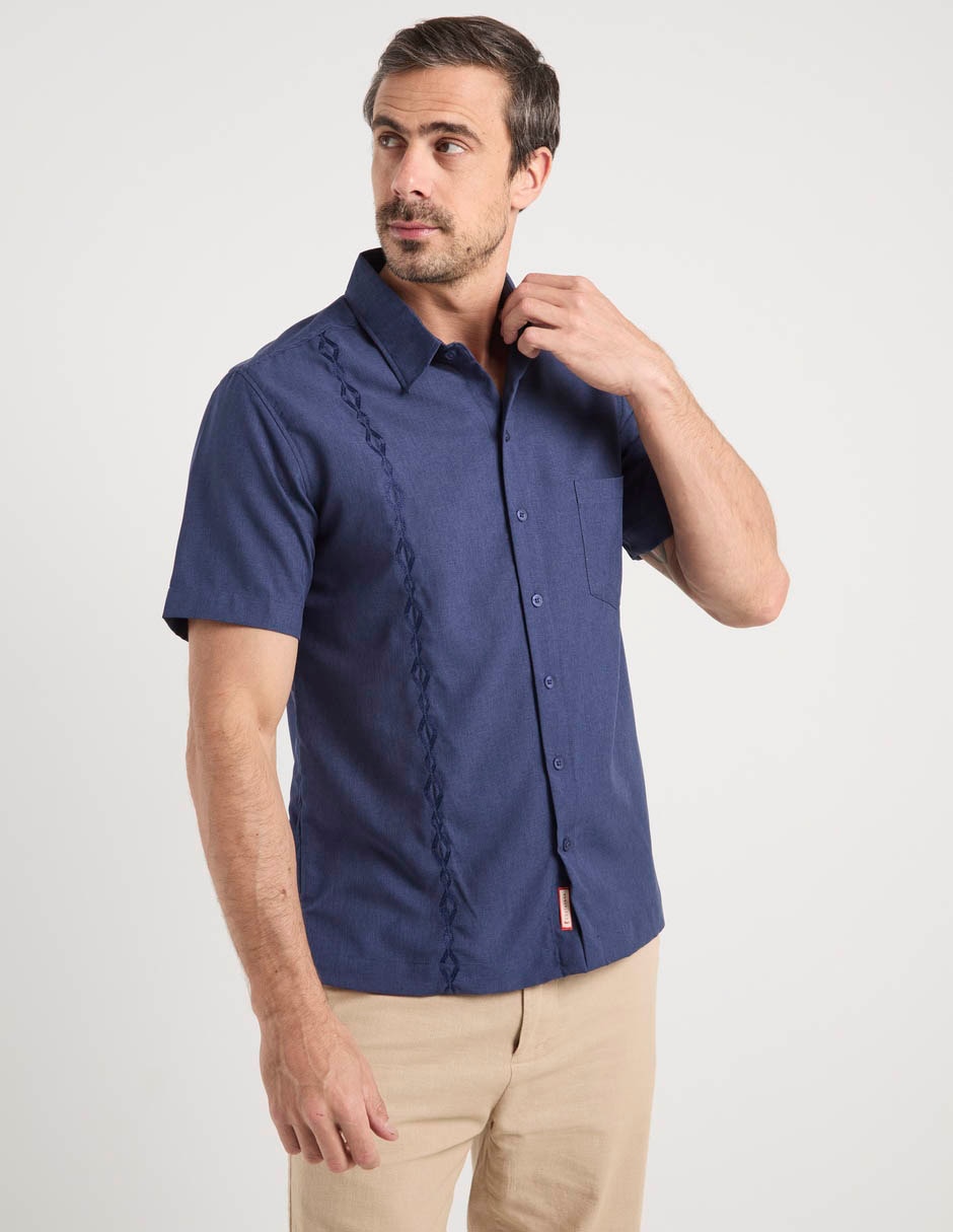 Guayabera manga corta Costavana para hombre