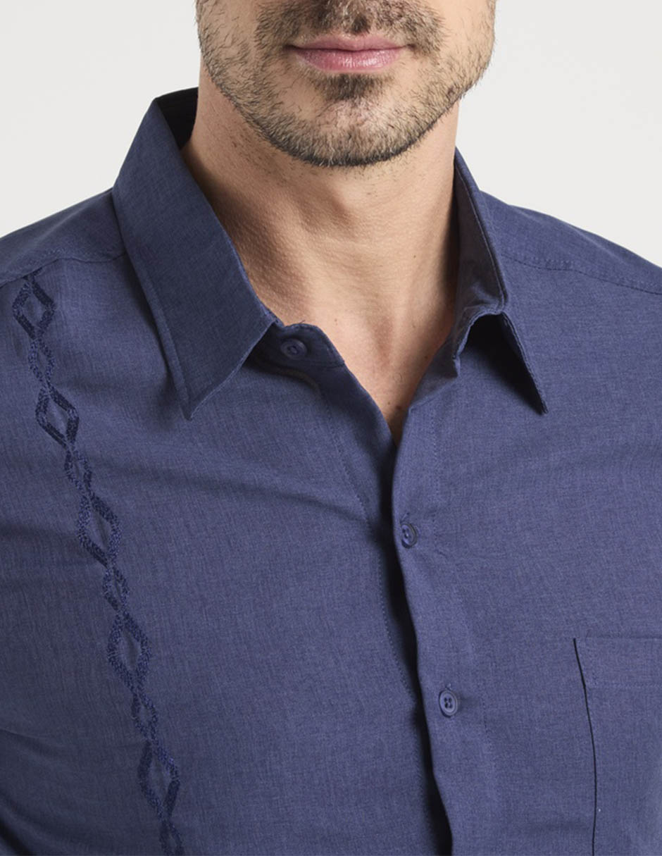 Guayabera manga corta Costavana para hombre