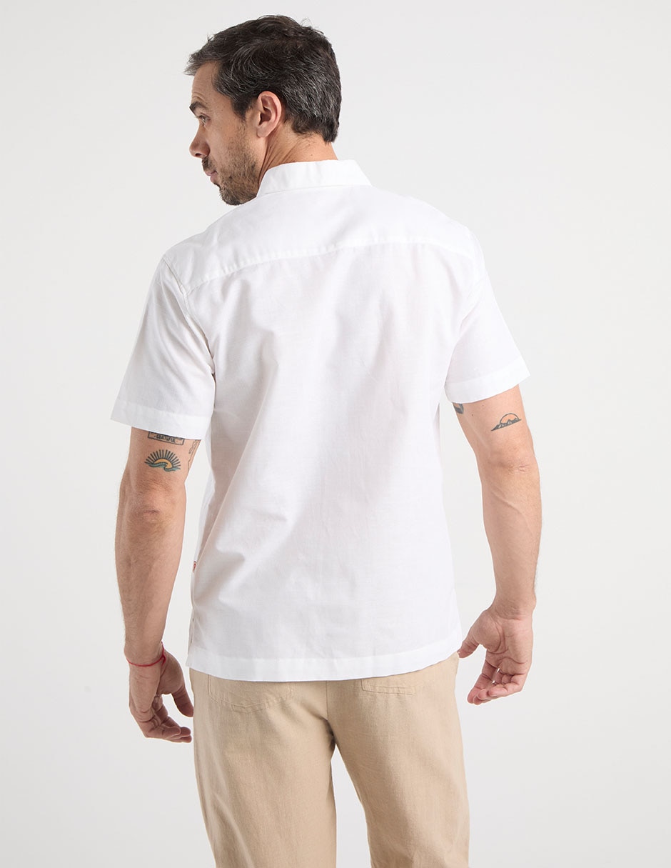 Guayabera manga corta para hombre 11