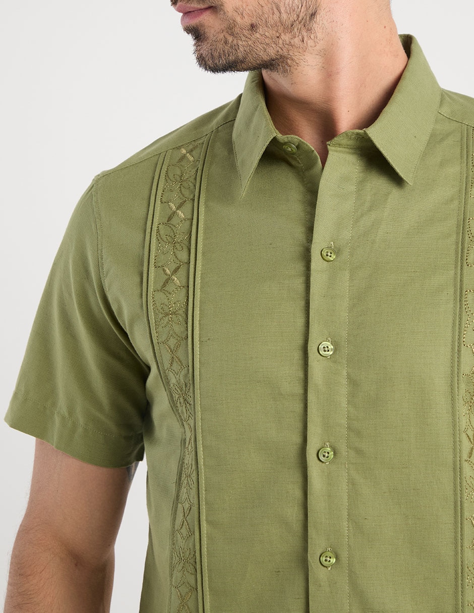 Guayabera manga corta Costavana para hombre