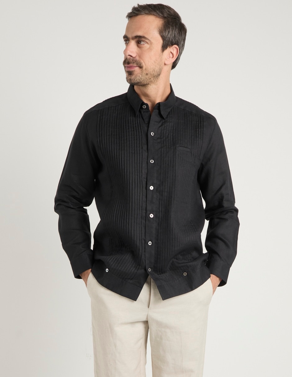 Guayabera manga larga Ábito para hombre