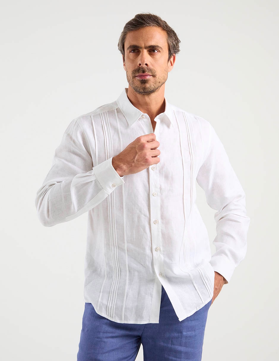 Guayabera manga larga Ábito para hombre