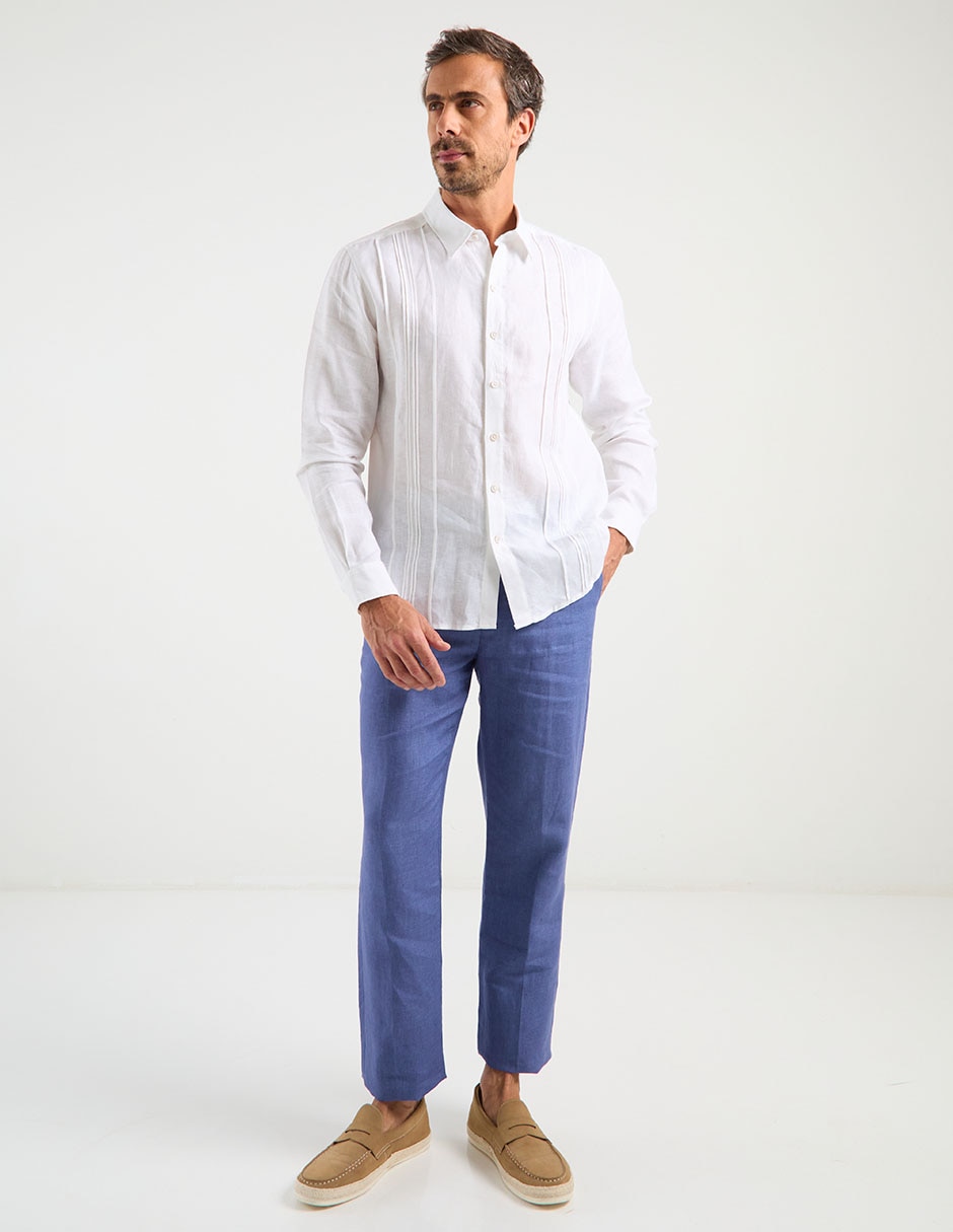 Guayabera manga larga Ábito para hombre