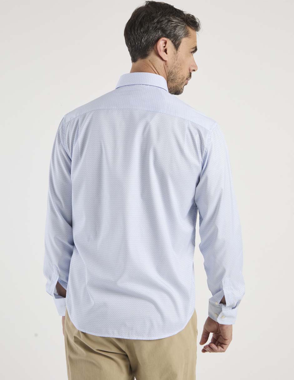 Camisa casual de algodón manga larga para hombre 3