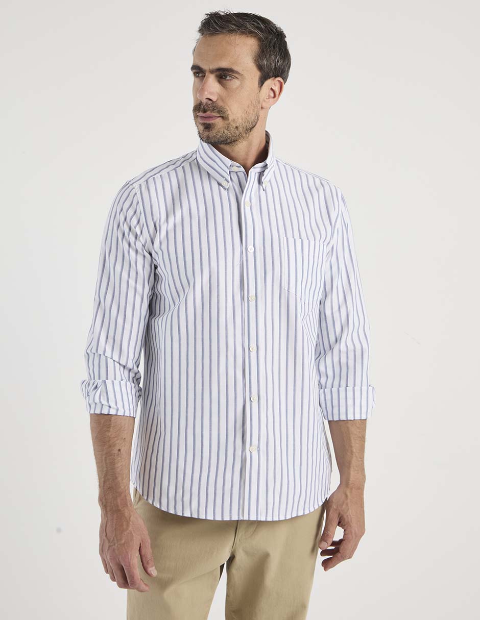 Camisa casual manga larga para hombre Camisa casual manga larga para hombre