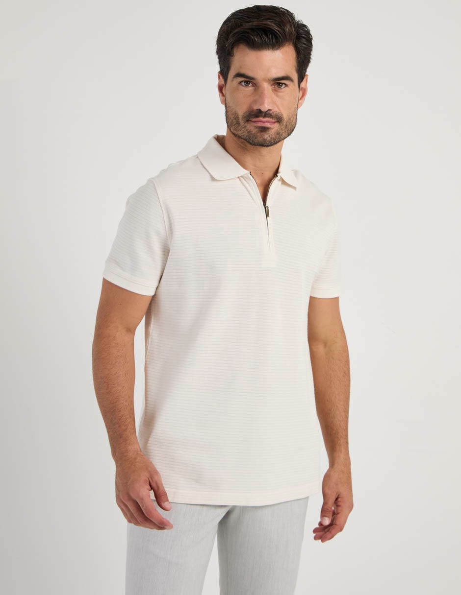 Playera tipo polo haggar para hombre