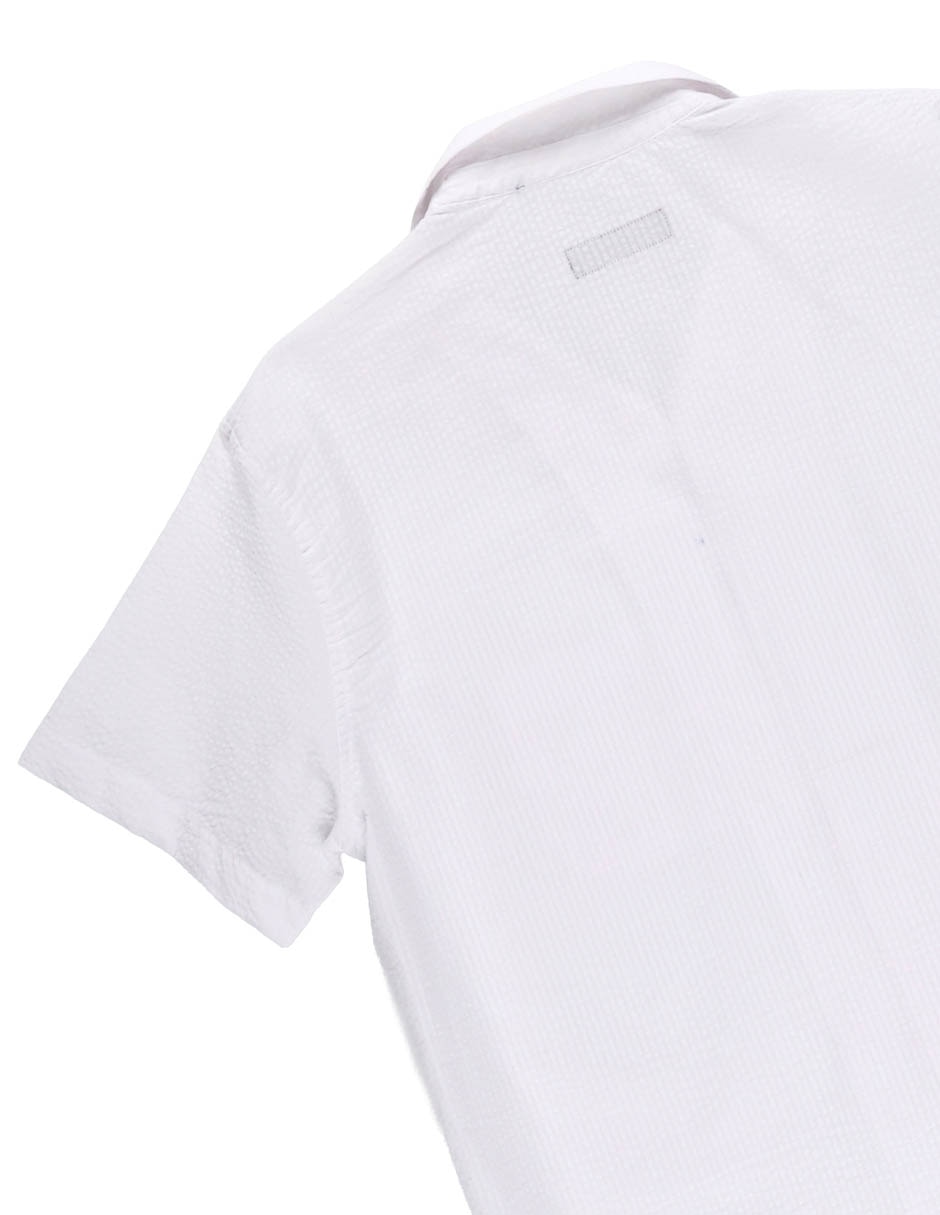 Camisa casual Dioro de algodón manga corta para hombre