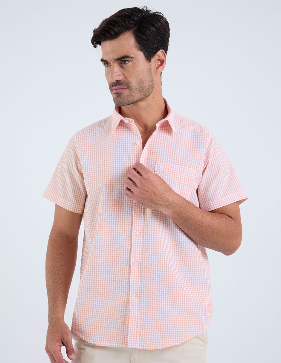 Camisa casual manga corta para hombre Camisa casual manga corta para hombre