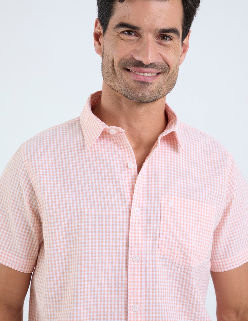 Camisa casual manga corta para hombre 3