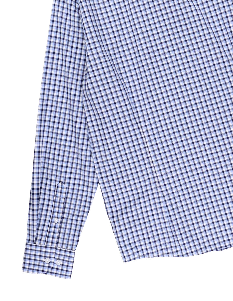 Camisa casual Dioro de algodón manga larga para hombre