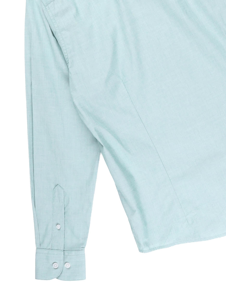 Camisa casual Dioro de algodón manga larga para hombre