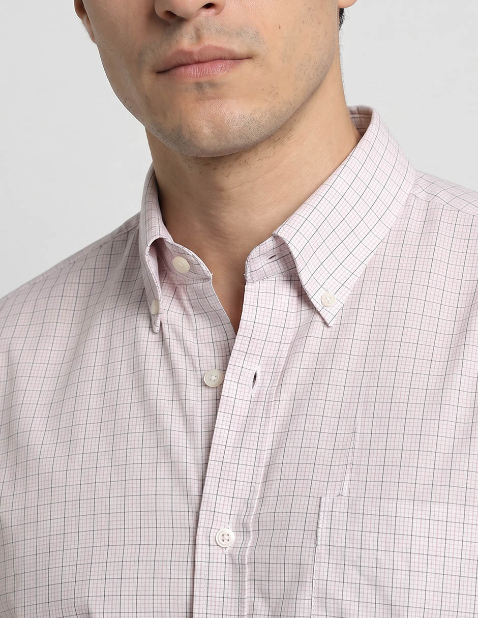 Camisa casual cavalatti manga larga para hombre