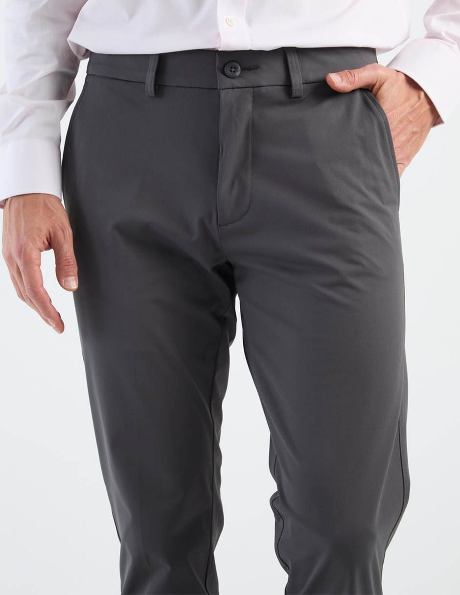 Pantalón chino slim de algodón para hombre 3