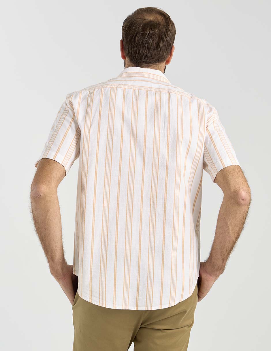 Camisa casual Dockers de algodón manga corta para hombre