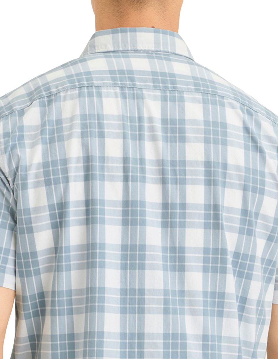 Camisa casual Dockers de algodón manga corta para hombre