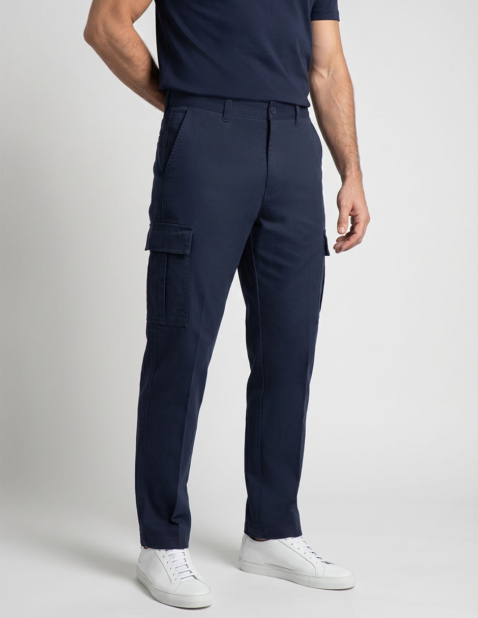Pantalón Casual Regular Slim De Algodón Para Hombre Pantalón Casual Regular Slim De Algodón Para Hombre