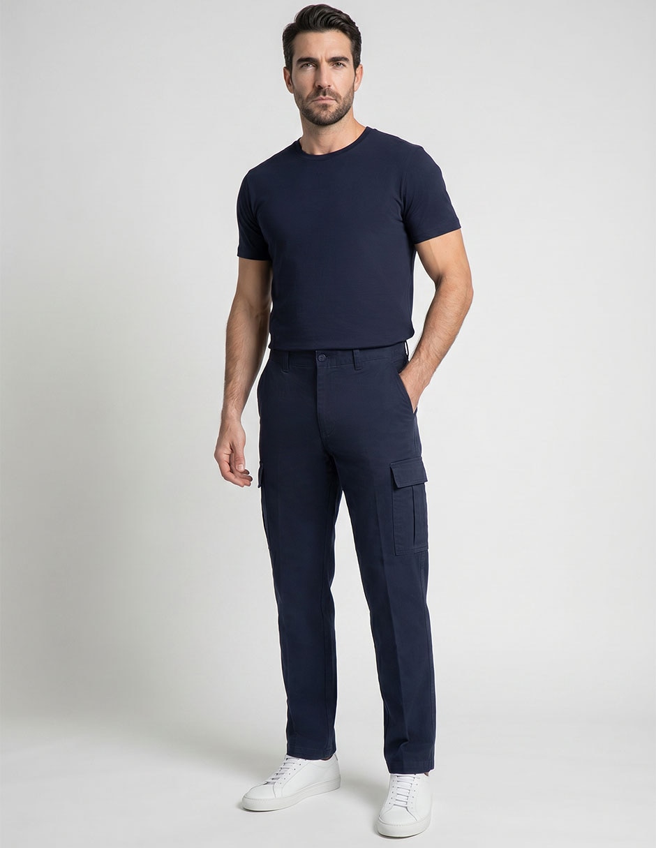 Pantalón Casual Regular Slim Dockers De Algodón Para Hombre