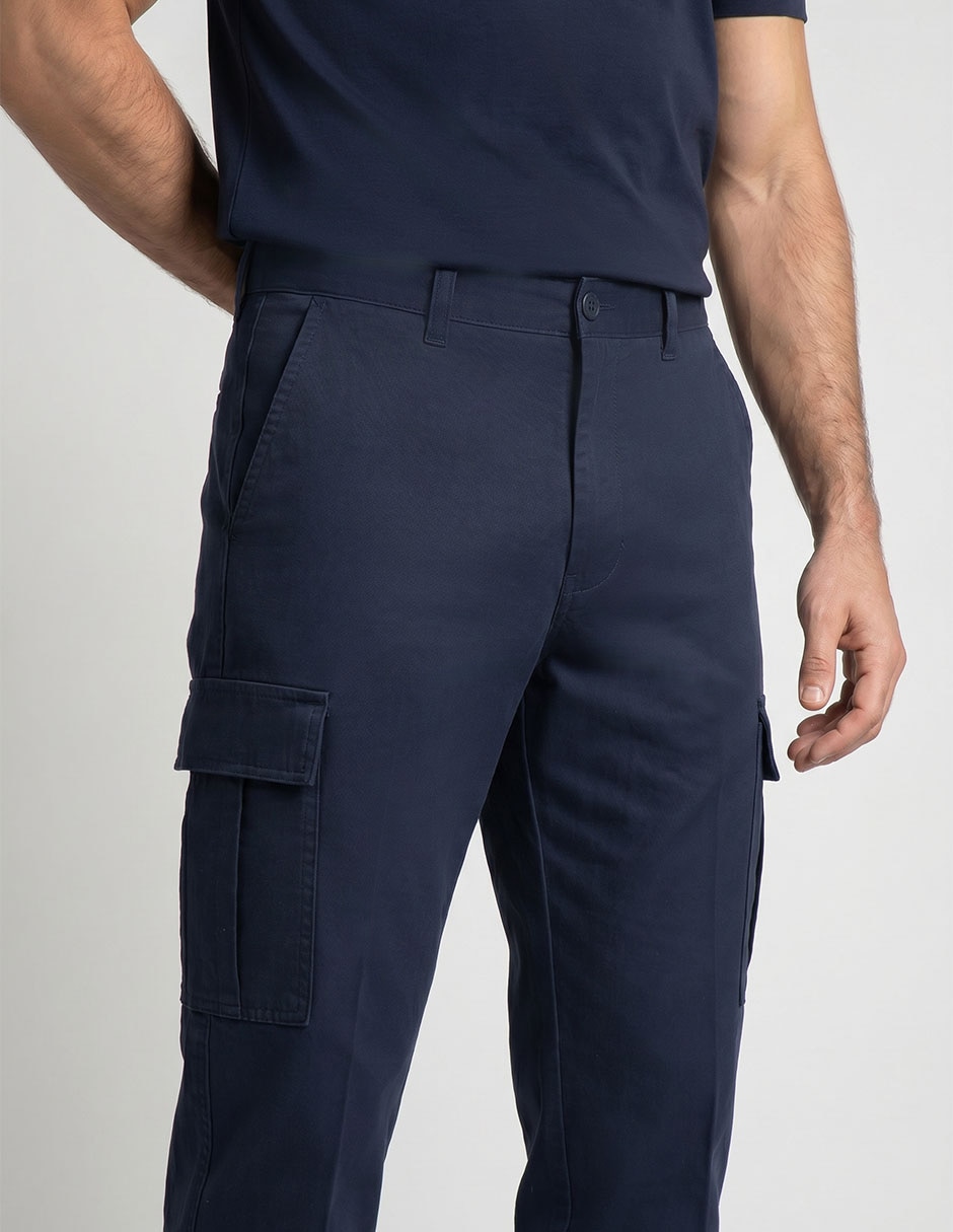 Pantalón Casual Regular Slim Dockers De Algodón Para Hombre