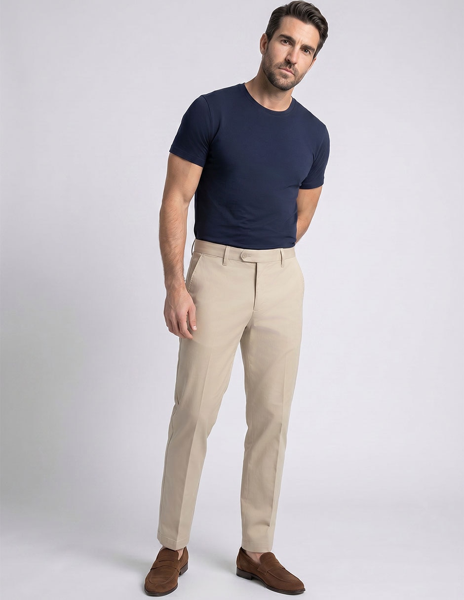 Pantalón slim Dockers de algodón para hombre
