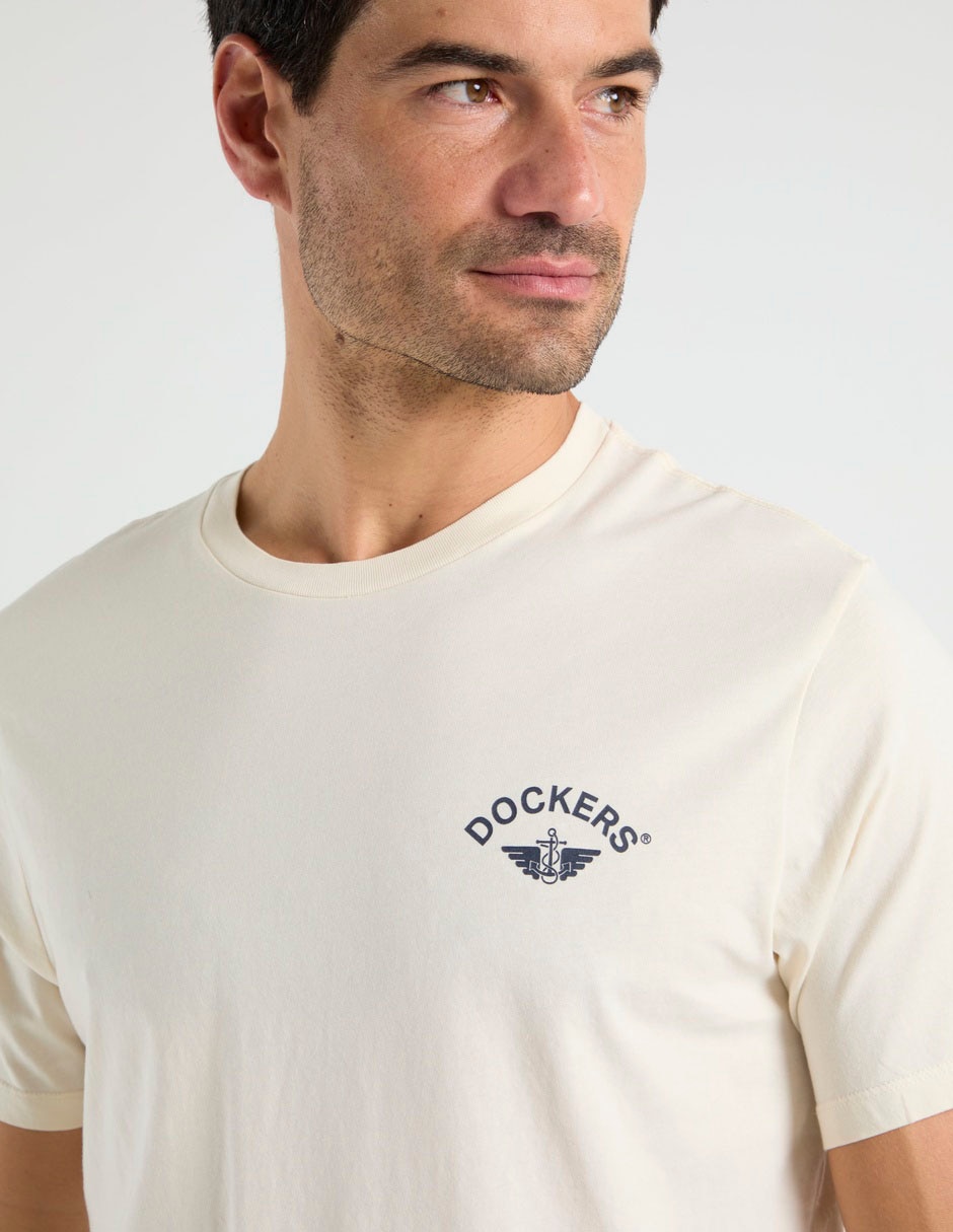 Playera cuello redondo para hombre