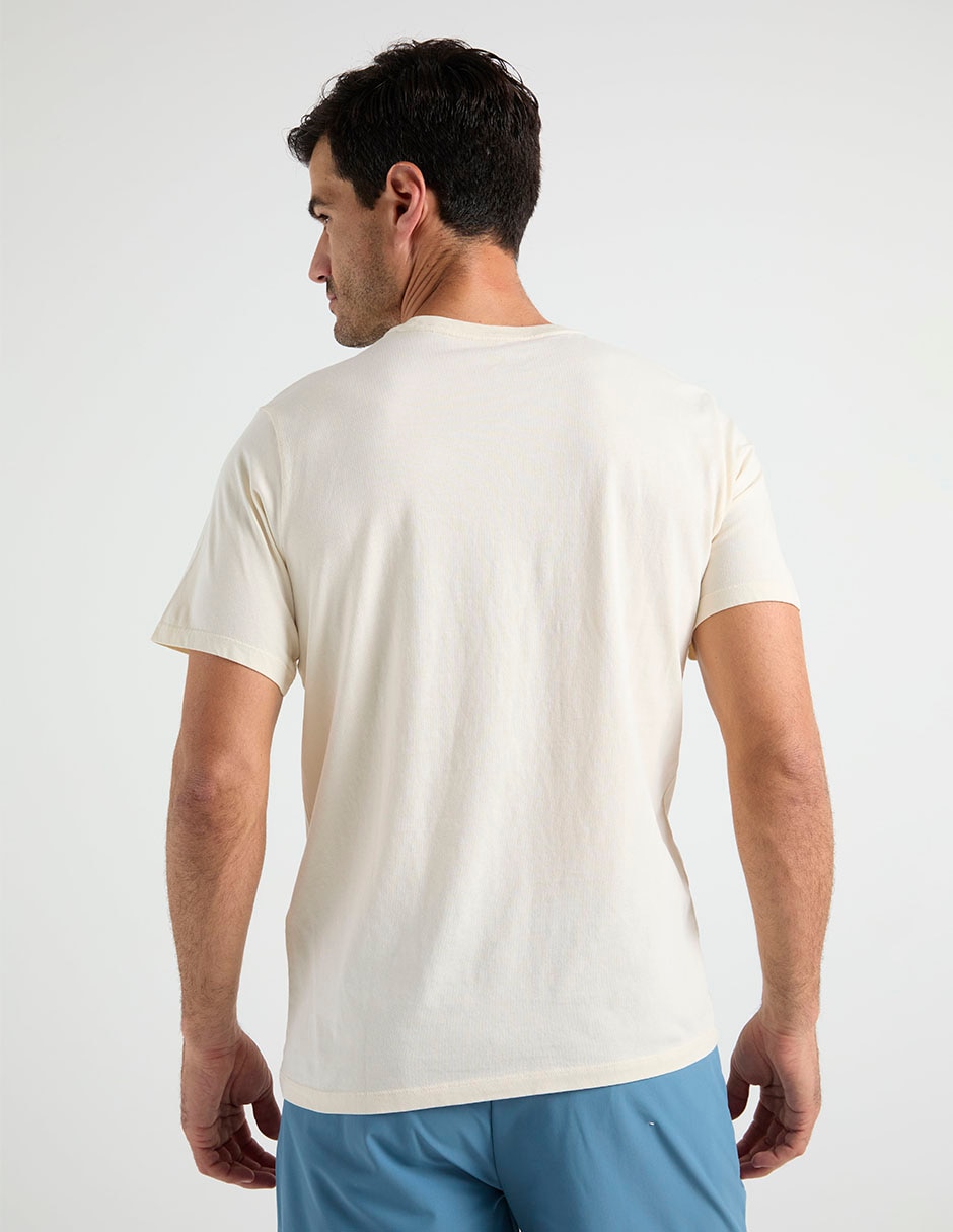 Playera cuello redondo para hombre