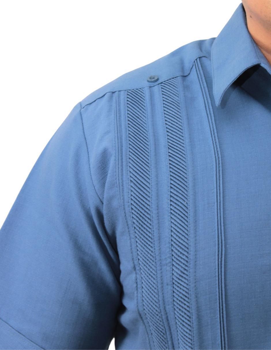 Guayabera manga corta para hombre 3