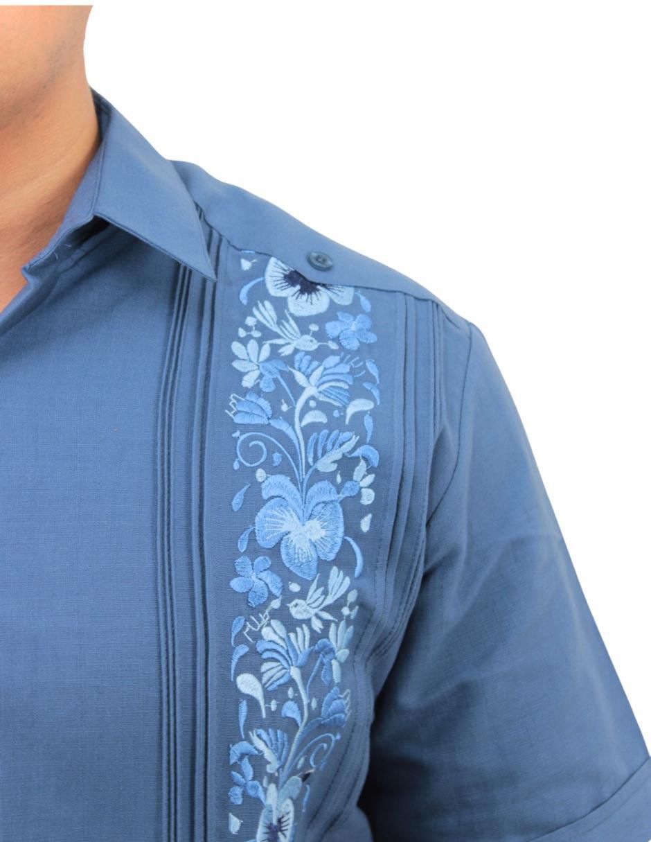 Guayabera manga corta para hombre 2