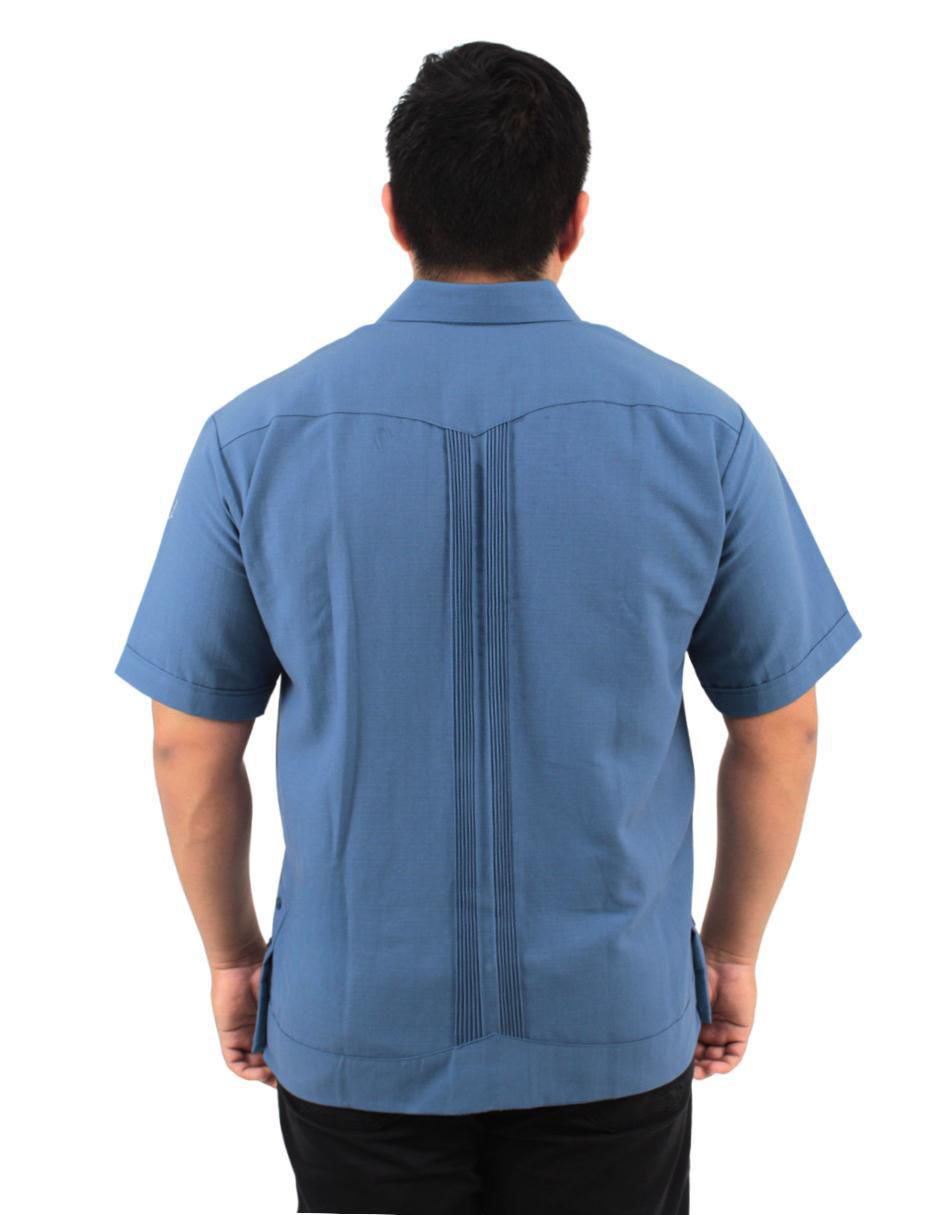Guayabera manga corta para hombre 6