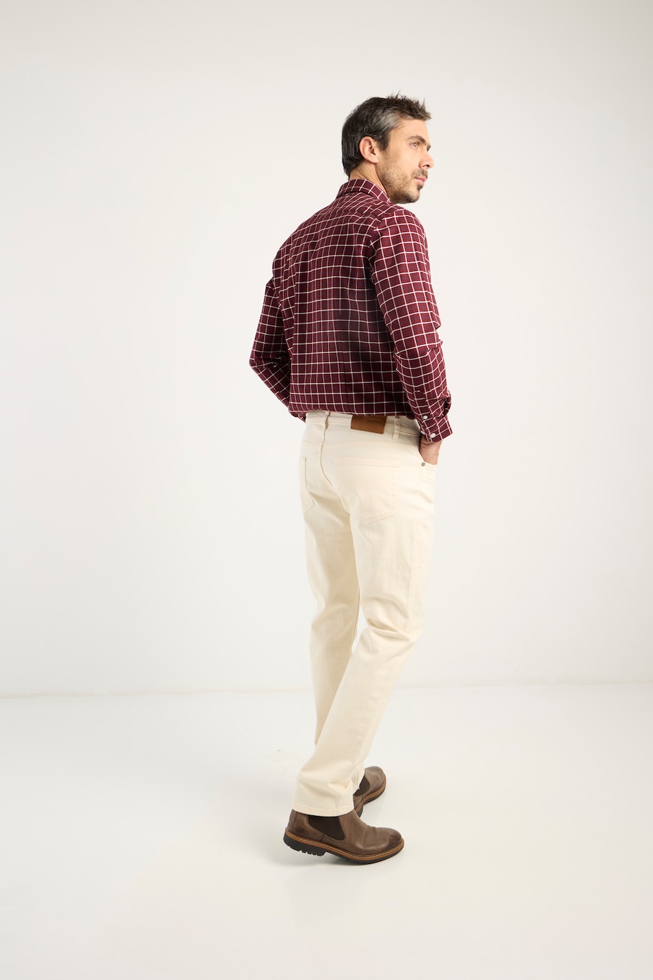 Pantalón recto para hombre 2