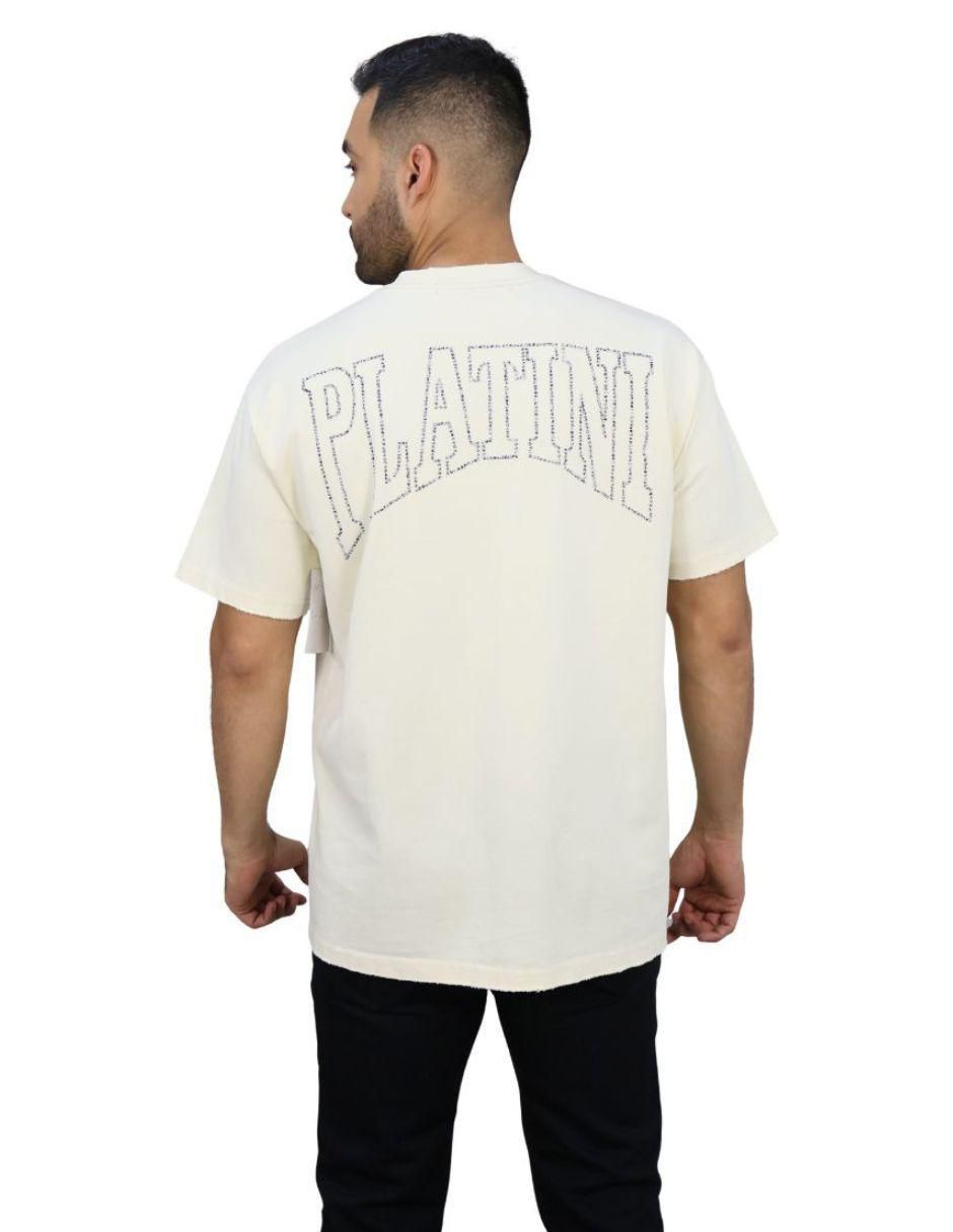 Playera cuello redondo para hombre 2