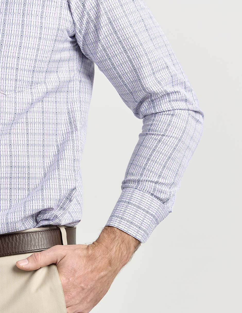 Camisa casual Regent Street manga larga para hombre