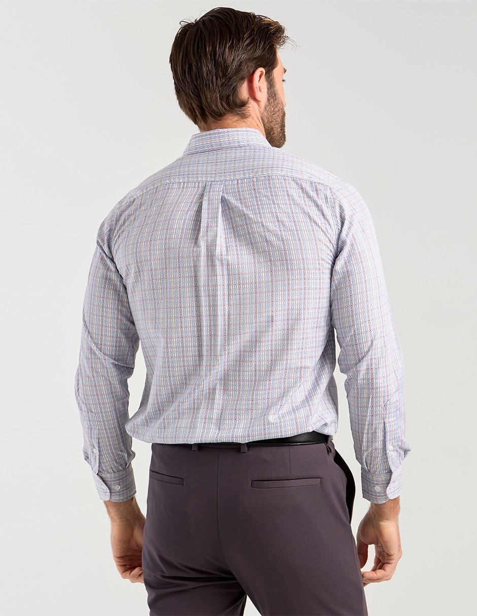 Camisa casual Regent Street manga larga para hombre