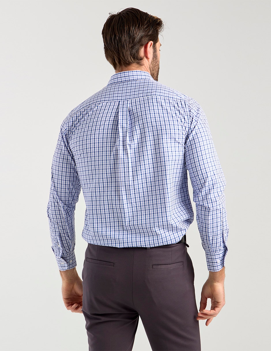 Camisa casual Regent Street manga larga para hombre
