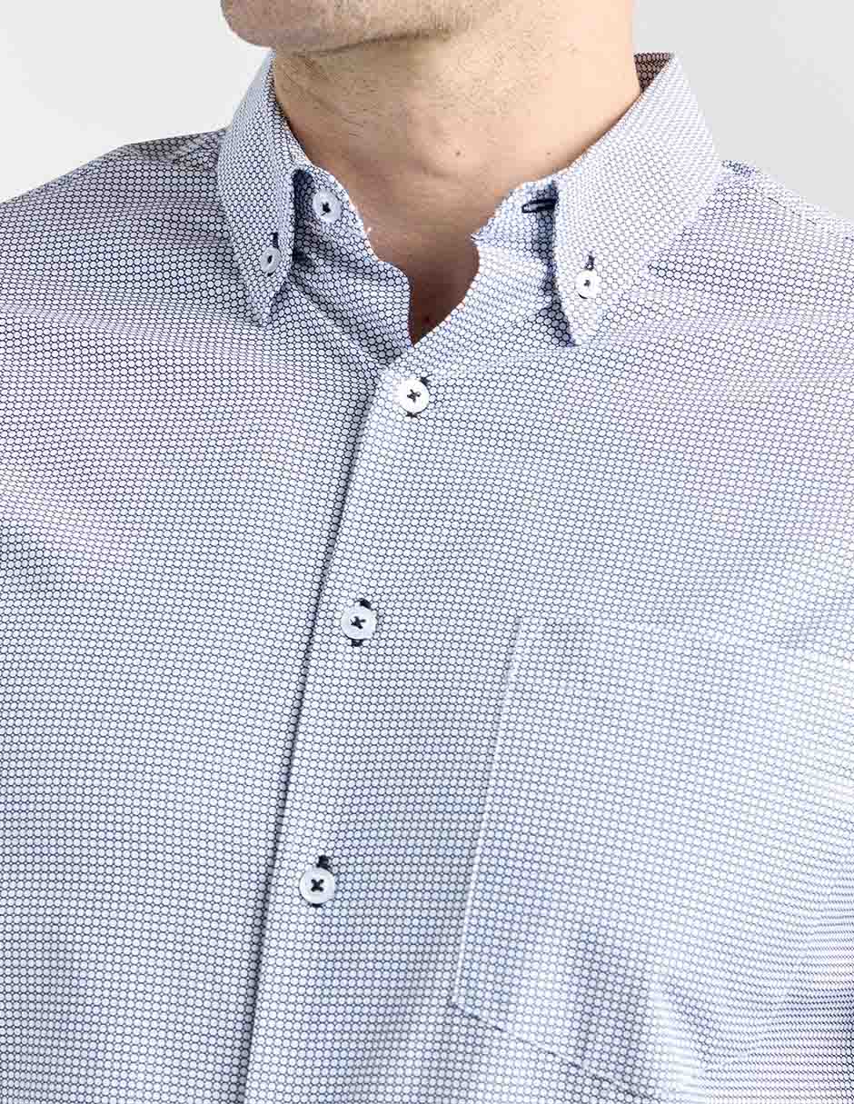 Camisa casual de algodón manga larga para hombre 9