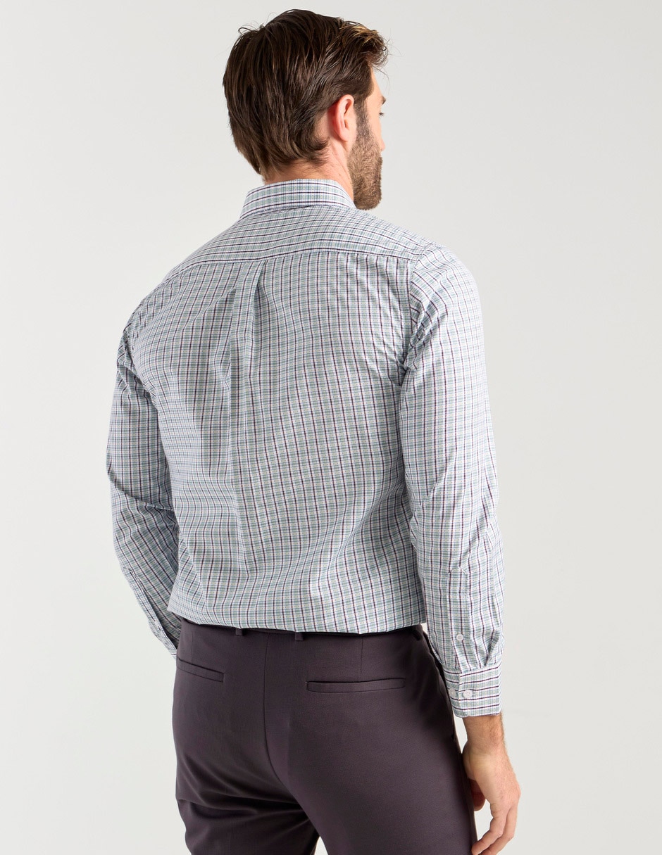 Camisa casual Regent Street manga larga para hombre