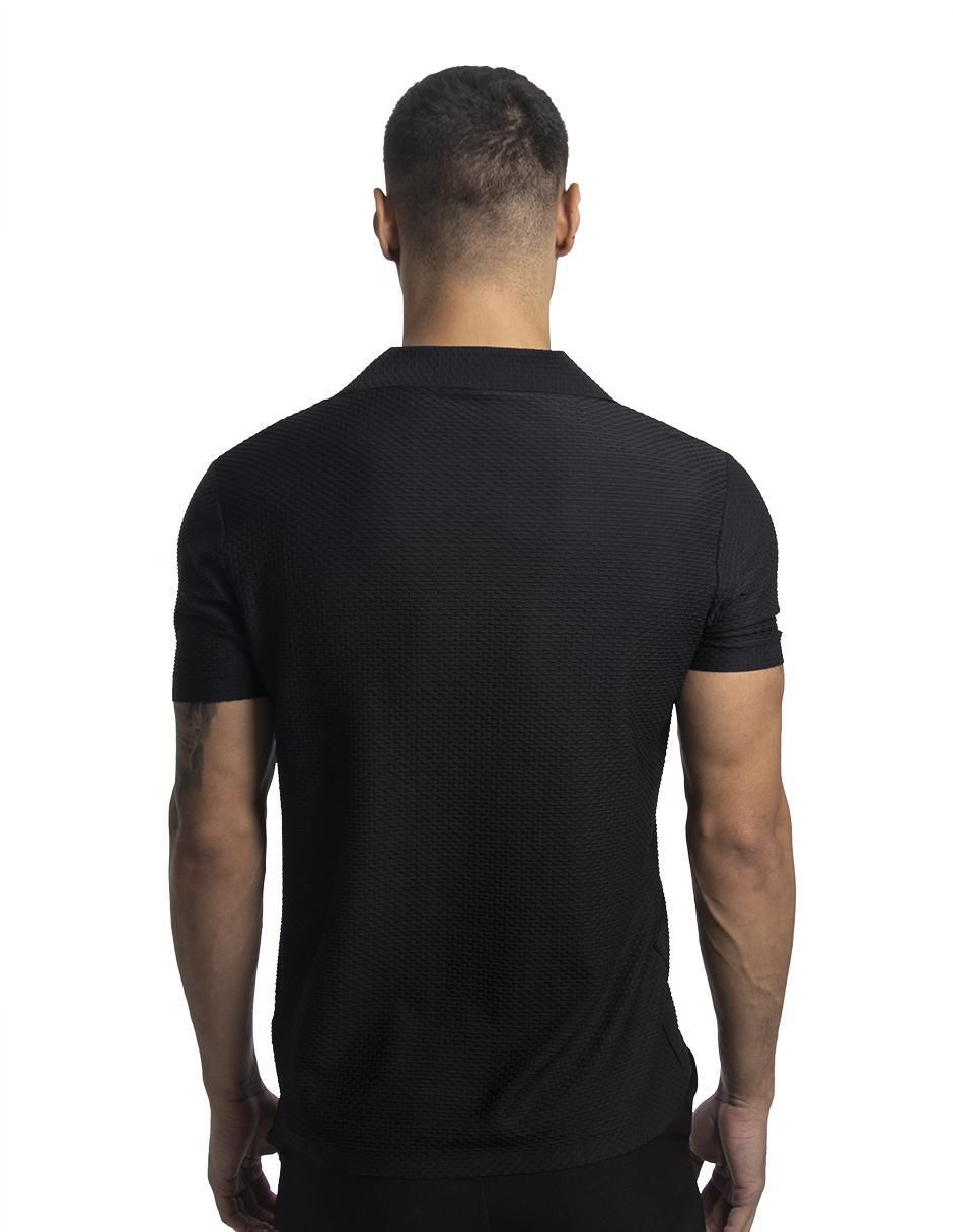 Camisa casual manga corta para hombre