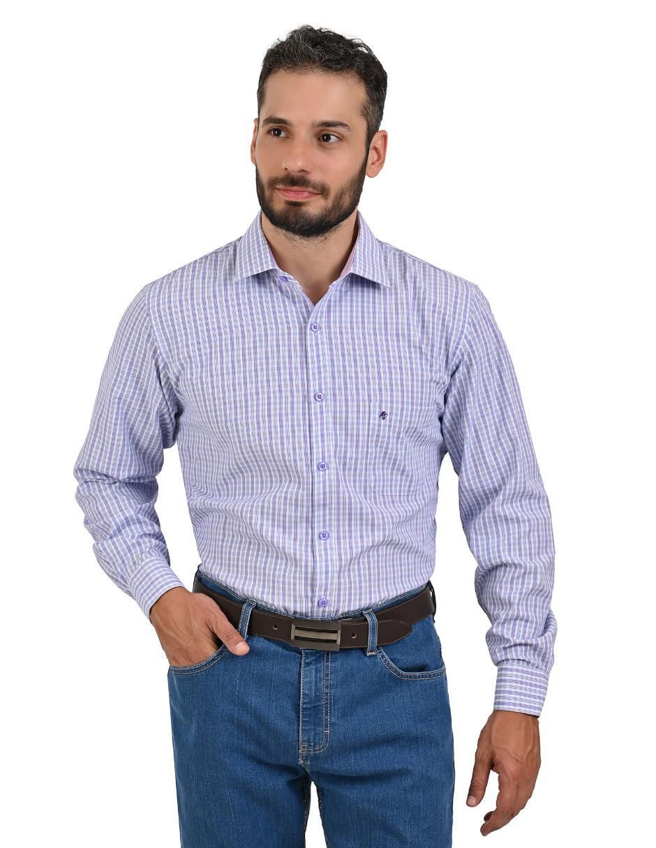 Camisa casual manga larga para hombre Camisa casual manga larga para hombre