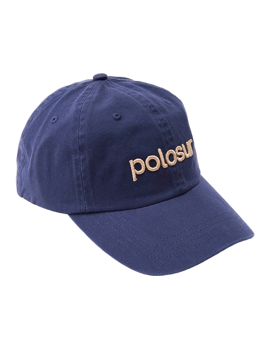 Gorra visera curva hebilla casual Polosur para hombre