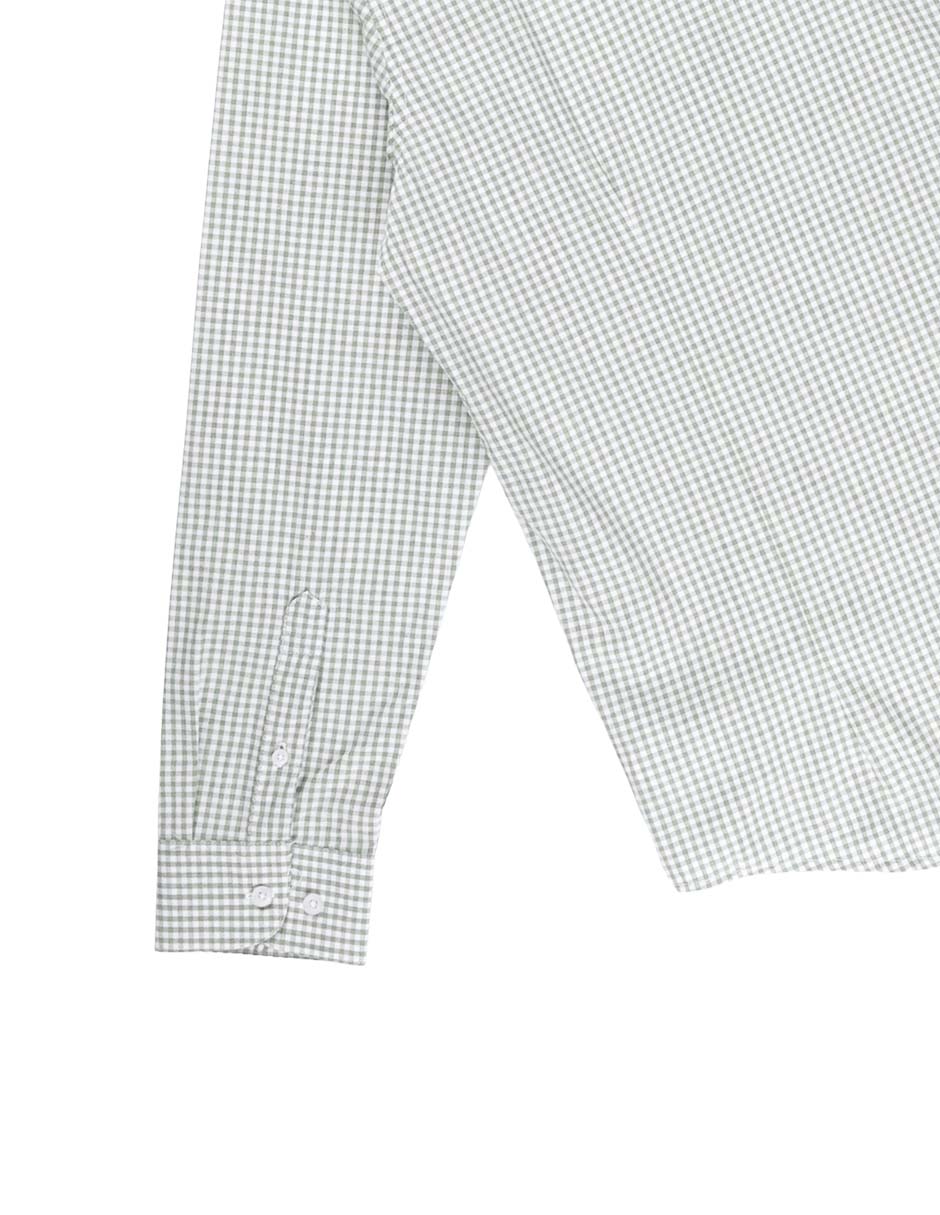 Camisa casual Dioro de algodón manga larga para hombre