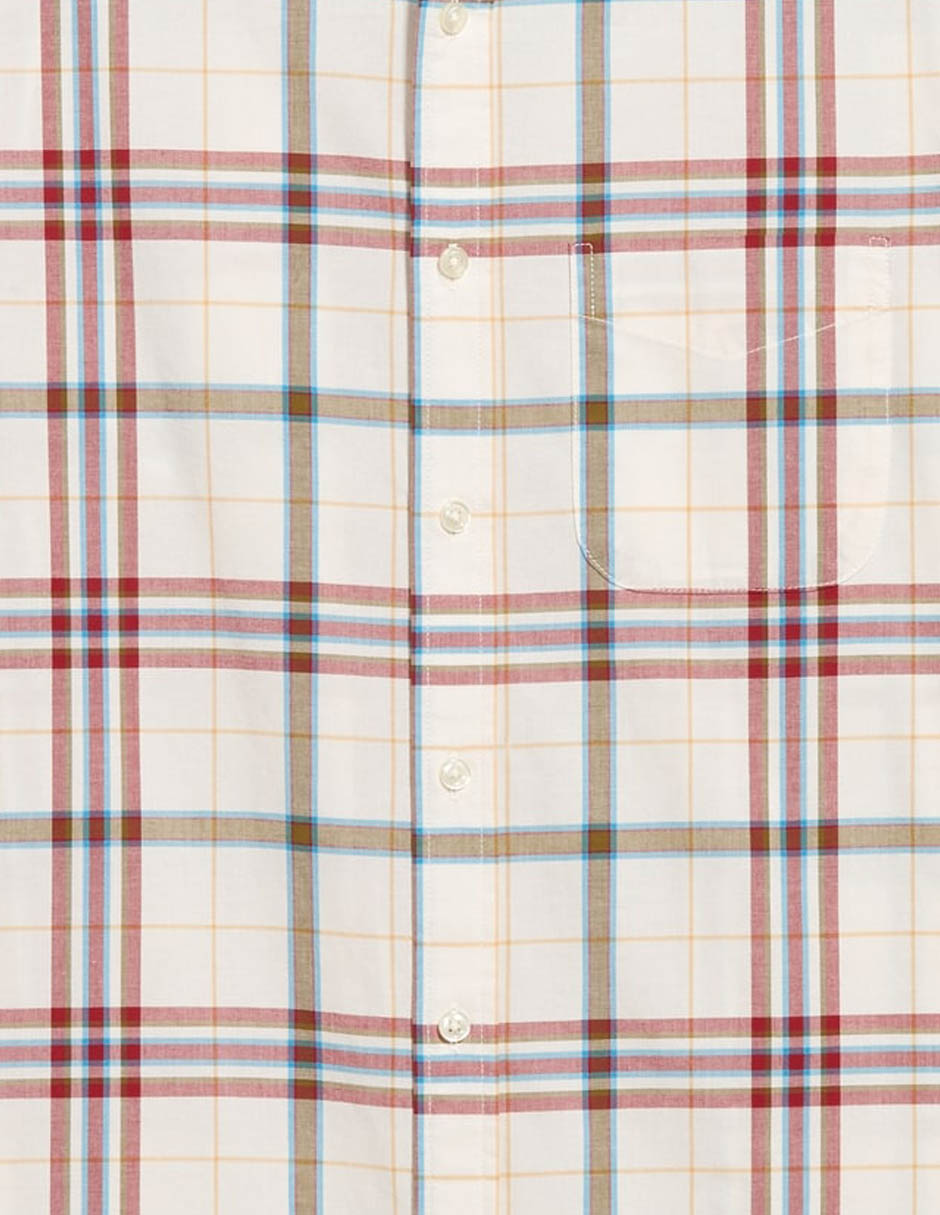 Camisa casual de algodón manga larga para hombre 2