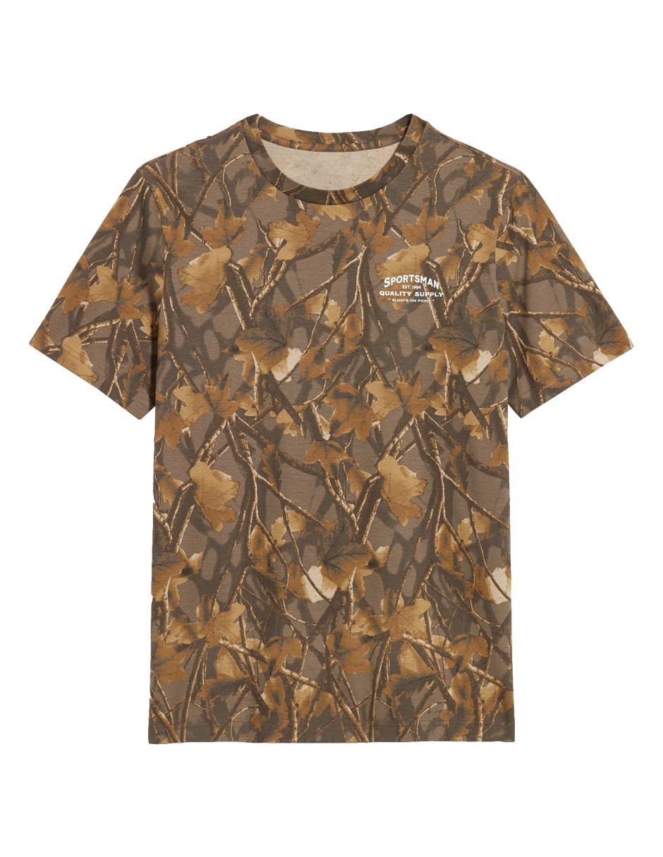 Playera cuello redondo para hombre 1