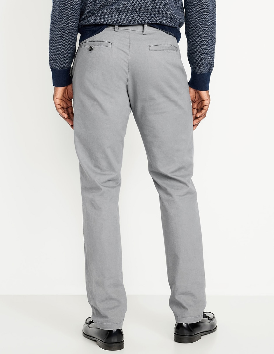 Pantalón regular de algodón para hombre 4