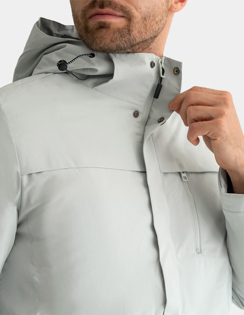 Chamarra casual Generra impermeable con bolsillos para hombre