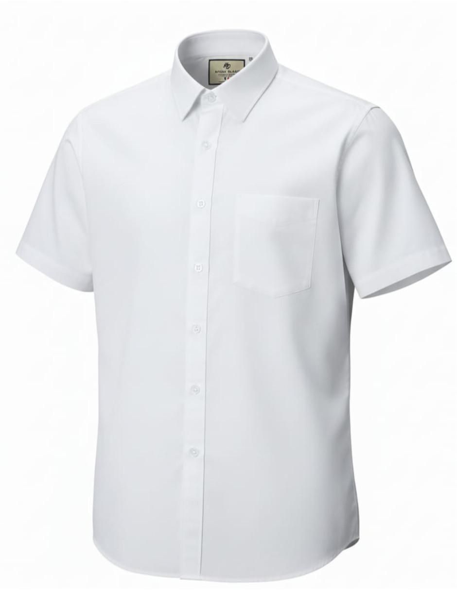 Camisa casual manga corta para hombre
