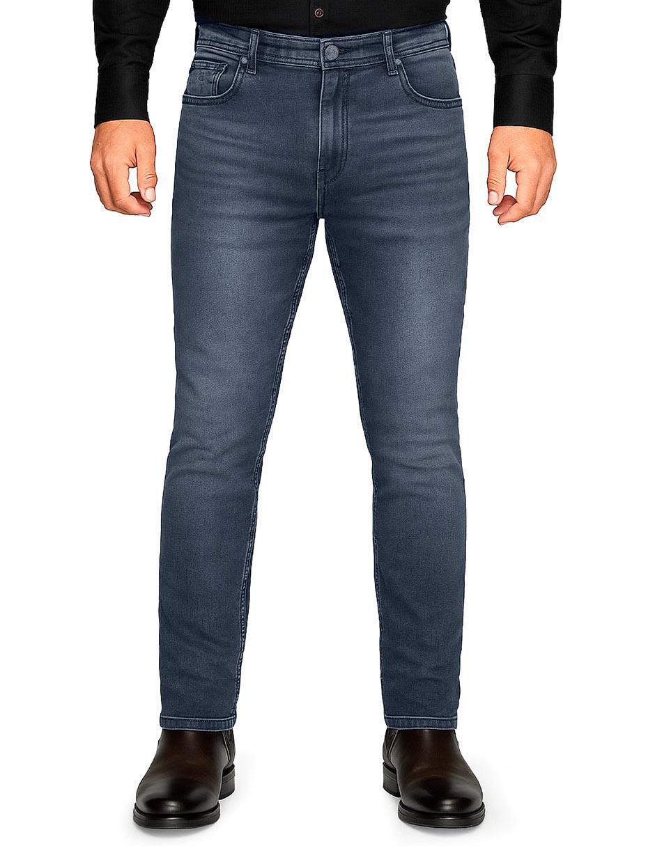 Jeans slim J130014 deslavado para hombre Jeans slim J130014 deslavado para hombre