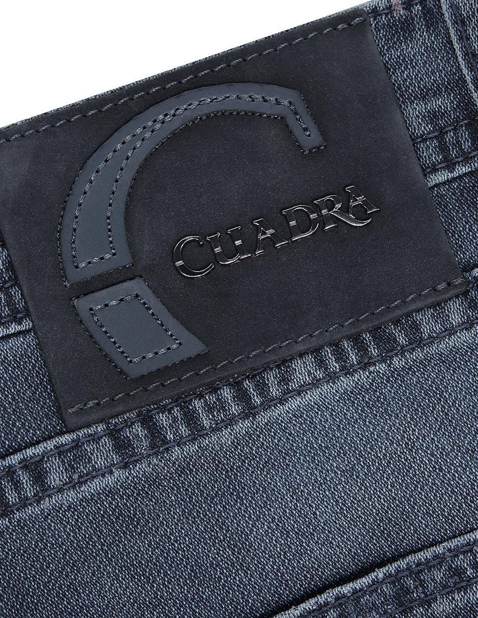 Jeans slim deslavado para hombre 2