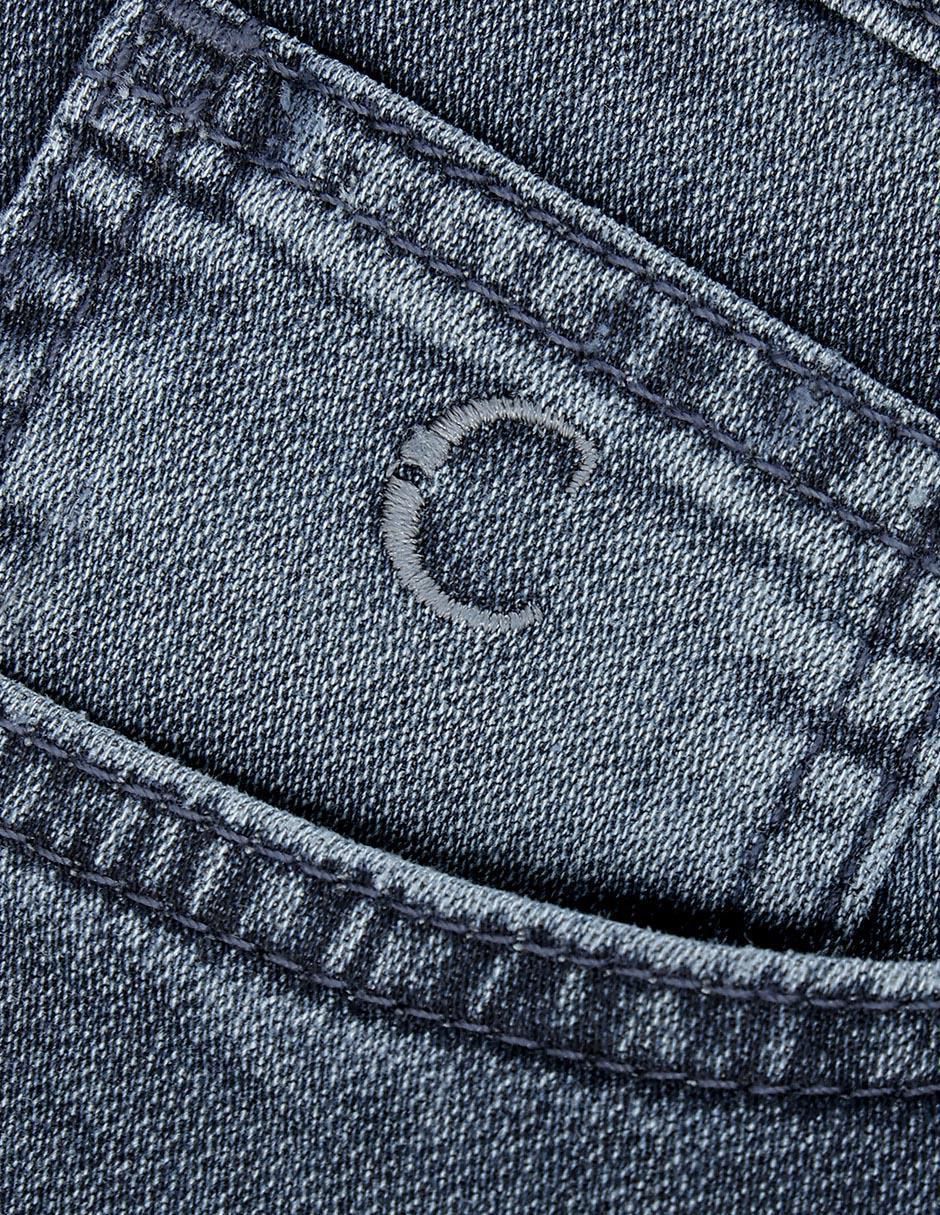 Jeans slim J130014 deslavado para hombre