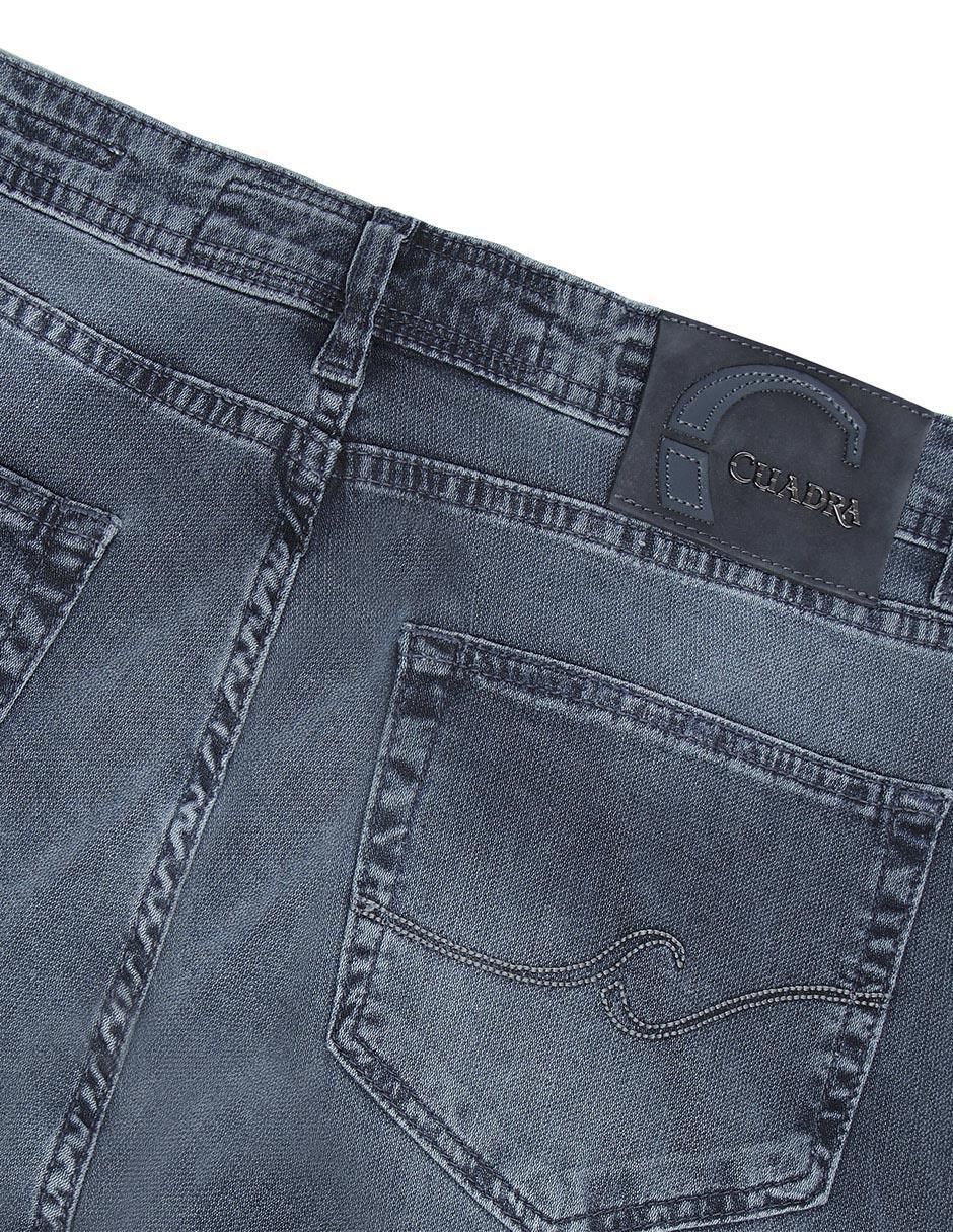 Jeans slim deslavado para hombre 6