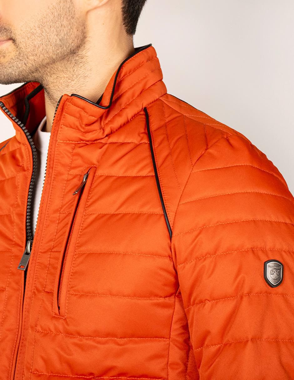Chamarra acolchada capitonada para hombre 3