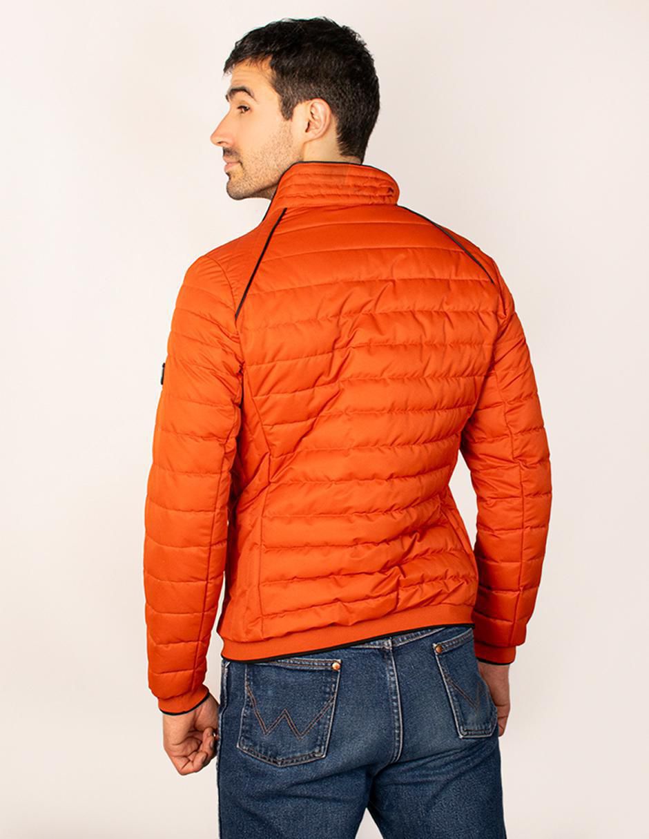 Chamarra acolchada capitonada para hombre 2